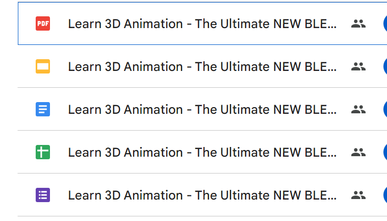 3D Animation Course