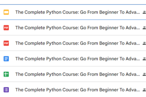 The Complete Python Course