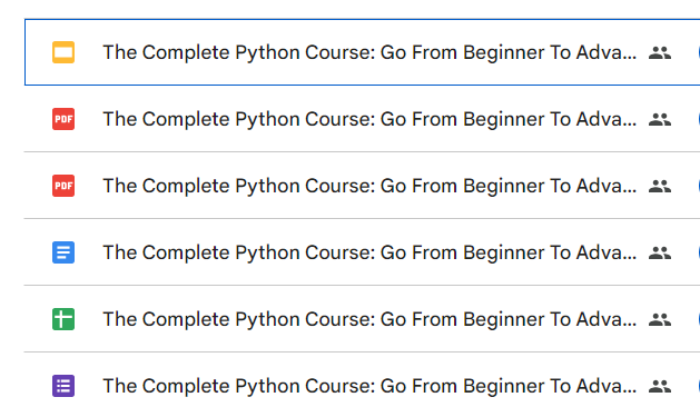 The Complete Python Course